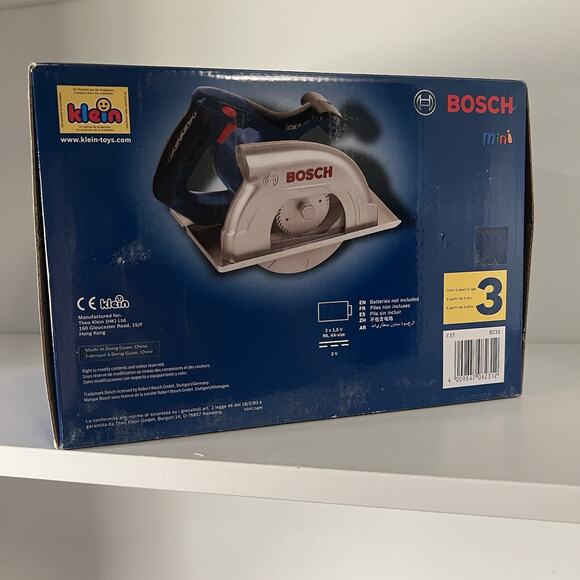 Bosch Circular Saw Premium Toy Mini Tool Theo Klein Pretend Play Lights Sound - Picture 6 of 6